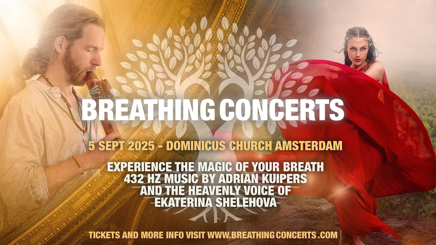 Breathing Concerts Adrian Kuipers & Ekaterina Shelehova - 5 SEPT 2025 - Dominicus Kerk Amsterdam